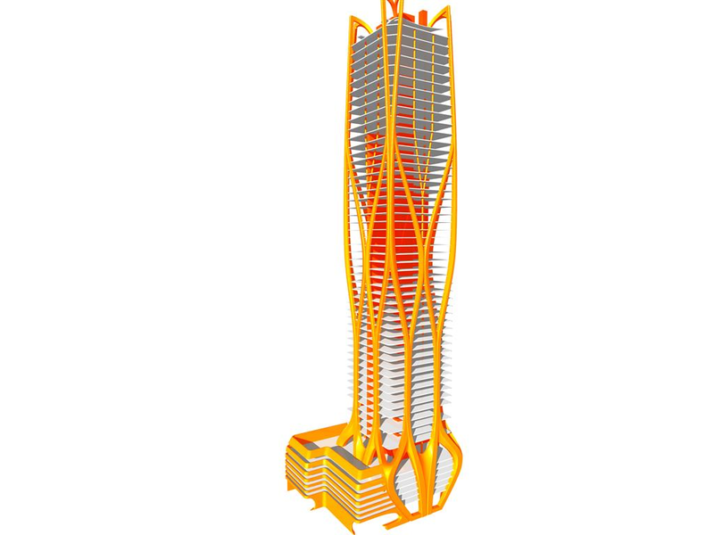Illustration for article titled How Engineers Are Building Skyscrapers That Seem Physically Impossible
